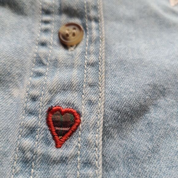 Vintage dog embroidered button up shirt - Picture 12 of 13